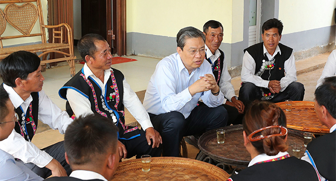 赵乐际在云南调研时强调忠实履行党章宪法赋予的职责<br>扎实推进国家监察全覆盖