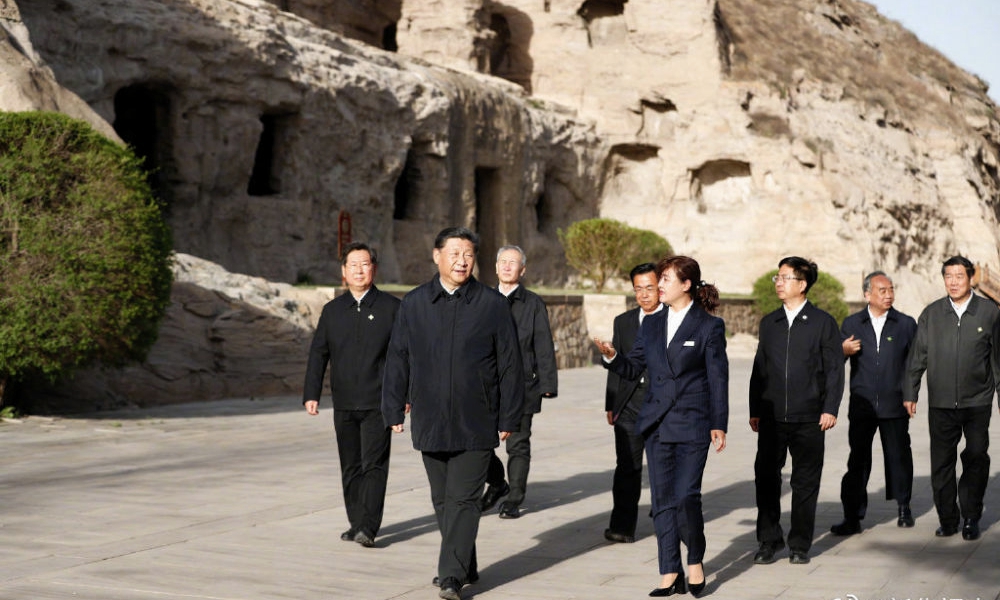 习近平在山西考察时强调 全面建成小康社会<br> 乘势而上书写新时代中国特色社会主义新篇章